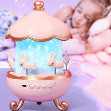 Bunny’s Carousel Rotating LED Night Light - Justgrabit Inc.