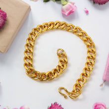 Stylish Gold - Plated Chain Bracelet for Men & Women - (1 Pc) - justgrabit.in | Just Grab It