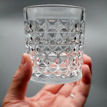 Premium Crystal - Style Glass Tumbler Set (6 Pc / 210 ML) - justgrabit.in | Just Grab It