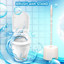 Toilet Cleaning Brush with Potted Holder - justgrabit.in | Just Grab It