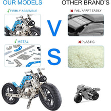Metal Bike Creative Mechanical Construction Engineering Kit 140 Part Bike Tool - justgrabit.in | Just Grab It