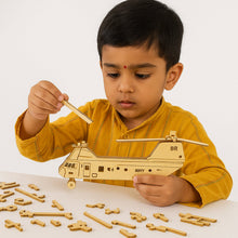 3D Wooden Aircraft Puzzle DIY Assembly Kit (Mix Design – 1 Set) - justgrabit.in | Just Grab It