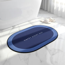 Anti slip Oval Mat, Super Absorbent Floor Mat, Bath Mat, Soft Carpet , bathmat - justgrabit.in | Just Grab It
