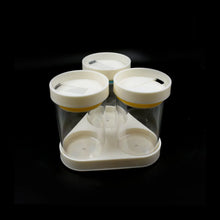 Multipurpose Plastic Transparent Storage Containers Masala Box Dabba Spice, Plastic Masala Spices Container Set Capacity With Airtight Lid Kitchen Pantry Organizer For Salt Mukhwas Box With Tray (8 Pc Set) - justgrabit.in | Just Grab It