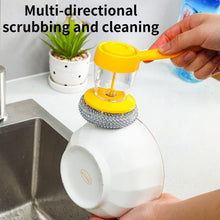 Handheld Soap Dispenser with Scrub (1 Set) - justgrabit.in | Just Grab It