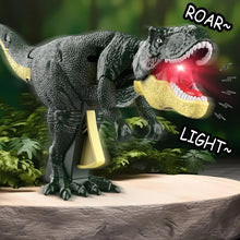 Dinosaur Roaring Toys Trigger, Dinosaurs Toys with Dinosaur Sound Lighting Model Vibrating Head Moving (3 + Years / 1 Pc) - Justgrabit Inc.