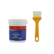 Transparent Waterproof Glue 250g with Brush, Leakage Protection Outdoor Bathroom Wall Tile Window Roof, Anti - Leakage Agent, sealant glue, Roof Sealant Waterproof Gel - justgrabit.in | Just Grab It