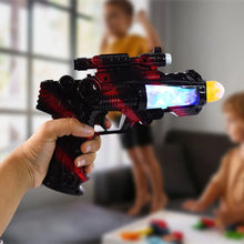 TTG LED Flashing Sound Laser Toy Gun – Battery Operated Space Gun with Lights & Music - Justgrabit Inc.