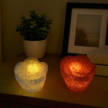 Unique Crystal Night Light: Multi - Shape LED Lamp (Mood Lighting) - justgrabit.in | Just Grab It
