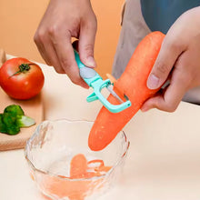 Multifunction Peeler Slicer with Plastic Handle (1 Pc / Mix Color) - justgrabit.in | Just Grab It