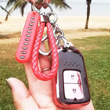 Anti - Lost Keychain with Number Plate – 1 Pc - justgrabit.in | Just Grab It