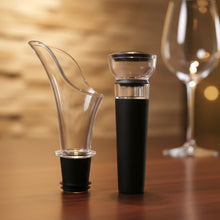 Premium Wine Poorer and Vacuum Bottle Stopper Set (2 Pc) - justgrabit.in | Just Grab It