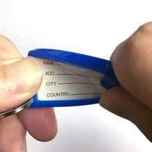 Wallet Keychain 10 pcs Set Plastic Key Custom Key Tags Key Ring Tags Numbered Key Tags Tags with Backpack Keychain - justgrabit.in | Just Grab It
