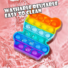 Bear It Fidget Toys Stress Relief Rainbow Toy ( 1 pcs ) - justgrabit.in | Just Grab It