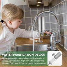 304 Stainless Steel Faucet Mount Water Filter, Water Purifier (1 Set) - justgrabit.in | Just Grab It