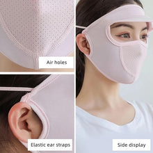 Women’s Full Face UV Protection Cap with Built - in Mask & Wide Brim Visor (1 Pc) - justgrabit.in | Just Grab It