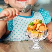 Glass Ice Cream Bowls Glass Dessert Cups for Sundae (6 pcs / 120ml) - justgrabit.in | Just Grab It