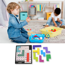 Wooden Daily Calendar Puzzle (Multicolor / 1 Set) - justgrabit.in | Just Grab It