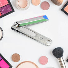 Stainless Steel Folding Portable Large Nail Clippers with Nail File (1 Pc / Mix Design) - justgrabit.in | Just Grab It