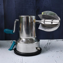 Supermom Stainless Steel Coconut Scraper with Vacuum Base (1 Pc) - Justgrabit Inc.