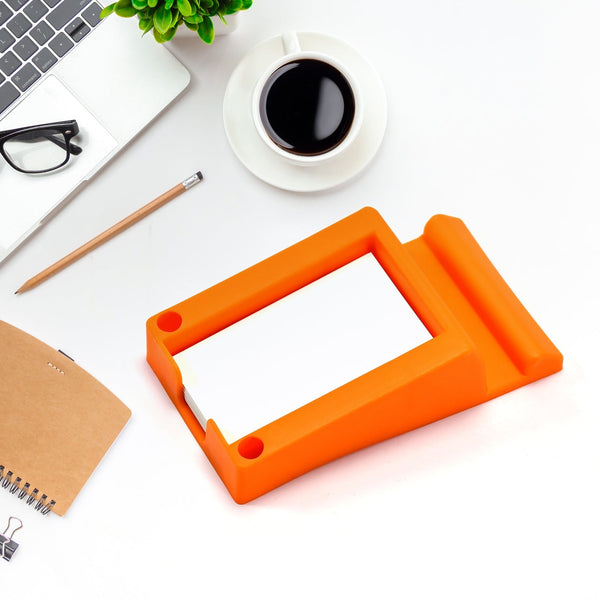 Plastic Business Card & Mobile Holder (1 Pc) - justgrabit.in | Just Grab It