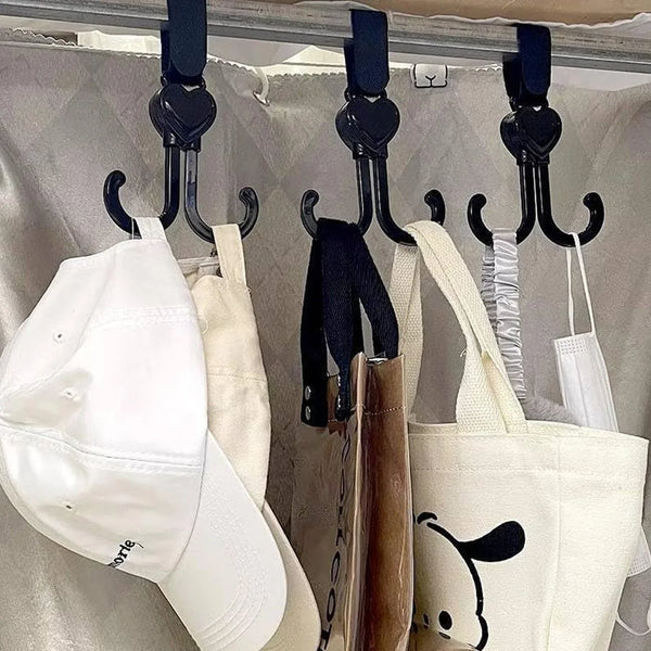 360° Rotating Multi - Purpose Baby Carriage Hook – For Strollers, Cars & More (1 Pc) - Justgrabit Inc.