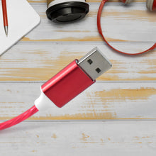 3 in 1 Charging Cable Light Up Fast Charger Lighting Cable (Mix Color) - justgrabit.in | Just Grab It