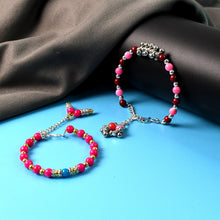 Traditional and Trendy Beaded Bracelet with Adjustable Chain (1 Pc) - justgrabit.in | Just Grab It