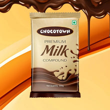 Chocotown Premium Milk Compound Slab (500 gm) - justgrabit.in | Just Grab It