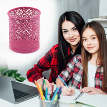 Pen Holder Office Desk Metal Mesh Pen Stand (1 Pc) - Justgrabit Inc.