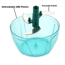Handy Mini Plastic Vegetable Chopper Cutter, Onion Chopper Vegetables for Kitchen Accessories with 3 Blades - Justgrabit Inc.