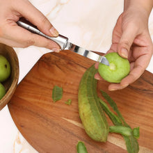 Kitchen Vegetable Peeler, Fruit Peeler, Ergonomic Handle Safe and Easy to Use for Potatoes,Apples,Pears Tomatoes,Carrots,Cucumbers Kitchen Accessory, Kitchen Gadgets (1 Pc) - Justgrabit Inc.