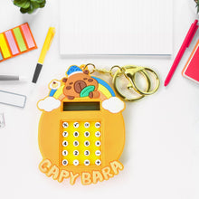 Mini Digital calculator Keychain (1 pc / Mix Design) - justgrabit.in | Just Grab It