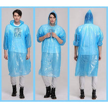 Easy to Carry Emergency Waterproof Rain coat pouch - justgrabit.in | Just Grab It