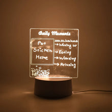 Creative Visualization Lamp 3 D Acrylic Decorative Lamp (1 Pc) - Justgrabit Inc.