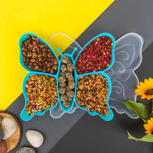 5 Compartment Multipurpose Butterfly Plastic Tray (1 Pc) - justgrabit.in | Just Grab It