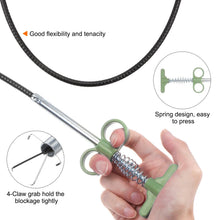Flexible Spring Drain Cleaning Tool with Hand Grip (1 Pc / 157 Cm) - justgrabit.in | Just Grab It