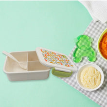 Lunch Box 3 Compartment With Leak Proof Lunch Box & 1 spoon, For School & Office Use - justgrabit.in | Just Grab It