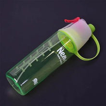 Plastic 2 In 1 Mist Spray Water Bottle (Multicolour / 600 ML / 1 Pc) - Justgrabit Inc.