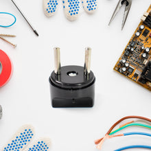 2 PIN Plug Converter, Plug Adapter (1 Pc ) - justgrabit.in | Just Grab It