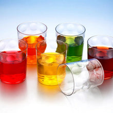 Magic Glass Clear Glass Bubble Water Juice Glasses (6 Pcs Set) - justgrabit.in | Just Grab It