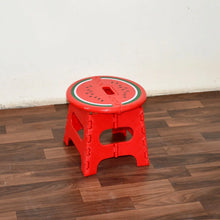 Mix Color Creative Thickening Folding Stool, Fruit Pattern Plastic Low Stool for Kindergarten Small Bench Hinge Handle Design,Learn Game Children's Kids Table Indoor Household Children's Chair Lightweight - justgrabit.in | Just Grab It