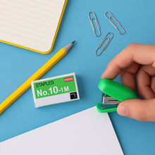 Mini Stapler with 1 Strip of Staples (1 Set) - justgrabit.in | Just Grab It