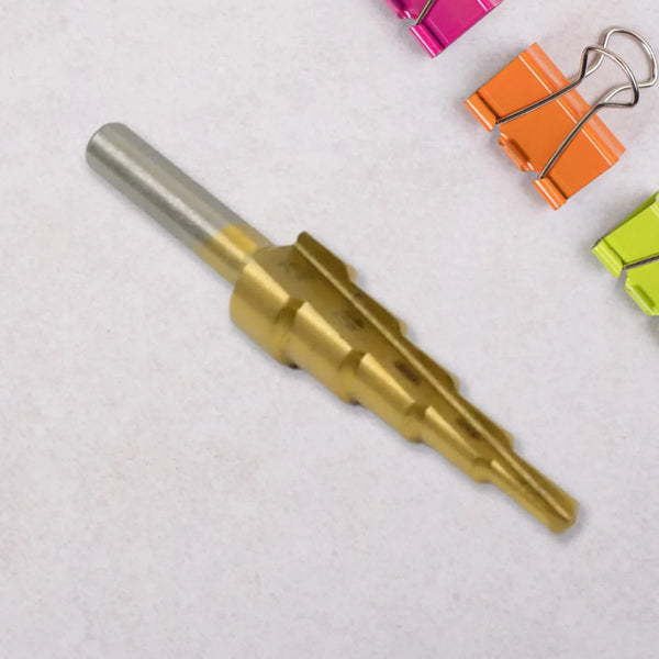 Step Drill Bit for Metal, High-Speed Steel Step Drill Bit (1 pc / 4-12 MM) - Justgrabit Inc.