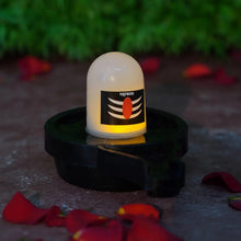 Water Sensor LED Shivling Idol for Pooja & Festivals - justgrabit.in | Just Grab It
