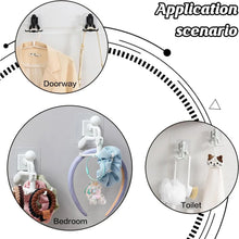 360° Rotating 6 - Claw Hook – Kitchen & Bathroom Organizer (1 Pc | White) - justgrabit.in | Just Grab It