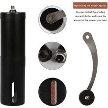 Portable Stainless Steel Manual Coffee Grinder (1 Pc) - justgrabit.in | Just Grab It