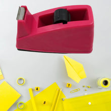 Plastic Tape Dispenser & Cutter for Home, Office & School (1 pc / B Grade) - Justgrabit Inc.