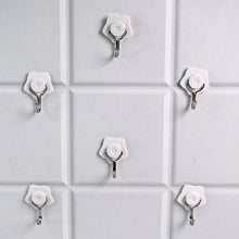 Multipurpose Self Adhesive Plastic Wall Hooks - 6 pcs - Justgrabit Inc.