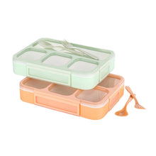 Leak - Proof Lunch Box with 4 Compartments for School & Office Use - justgrabit.in | Just Grab It
